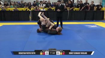 Sidney Gennaro Tavolaro vs Sebastian Patryk Patyk 2026 Pan IBJJF Jiu-Jitsu No-Gi Championship