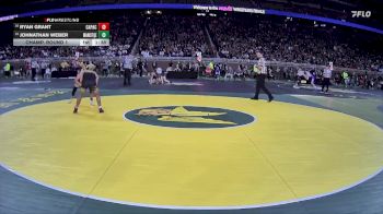 D4-120 lbs Champ. Round 1 - Johnathan Weber, Manistique vs Ryan Grant, Capac
