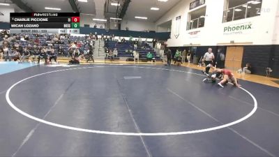 125 lbs 5th Place Match - Charlie Piccione, Stevens vs Micah Lozano, Messiah