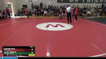 145 lbs Championship Bracket - David Herrick, Cherokee County vs Layton Pohl, New Hope HS