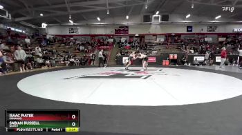 149 lbs Champ. Round 2 - Sabian Russell, Quincy vs Isaac Piatek, Emmanuel