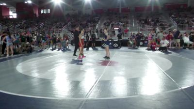 110 lbs Semis - Kynlie Keffer, Daleville Broncos Wrestling Club vs Ava Castleman, Kentucky