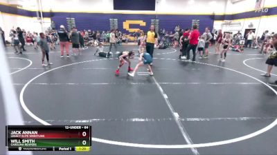 64 lbs Round 3 - Will Smith, Carolina Reapers vs Jack Annan, Legacy Elite Wrestling