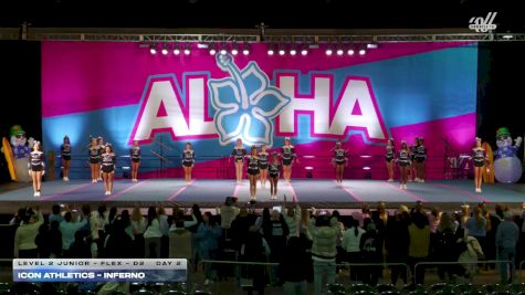 Icon Athletics - Inferno [2025 L2 Junior - Flex - D2 Day 2] 2025 Aloha Gatlinburg Showdown