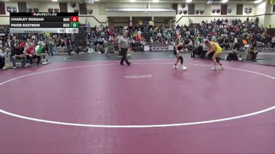 JV-9 lbs Semifinal - Paige Eastman, Benton Community vs Charley Duggan, Marion