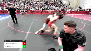 138 lbs Quarterfinal - Michael Boulanger, Milford vs Shea Morris, Haverhill