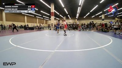 150 lbs Consi Of 8 #2 - Gabriel Eckert, 3F Wrestling vs Cayden Miller, McChesney Grappling Academy