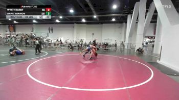 156 lbs Consi Of 8 #2 - Wyatt Kandt, Vills Bros Wrestling vs David Zokirov, San Diego Move