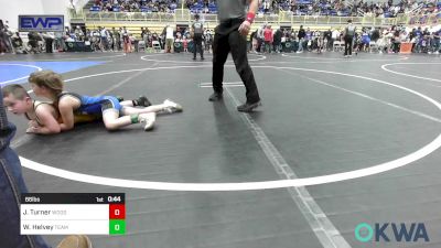 66 lbs Quarterfinal - Jace Turner, Woodward Youth Wrestling vs Waylon Helvey, Team Guthrie Wrestling