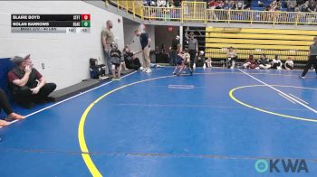 40 lbs Consi Of 4 - Blaire Boyd, Standfast vs Nolan Barrows, Blackwell Wrestling Club