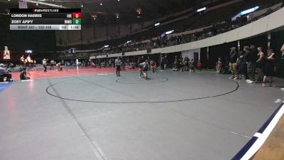 102-108 lbs Round 3 - Zoey Afify, Raider Nation Wrestling Club vs London Harris, Chesapeake