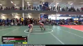 80 lbs Round 2 - Brody Sweigert, Mentor Shore vs Andrew Cassetty, Uniontown Lake