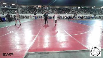 120 lbs 5th Place - Lucas Howe, Coweta vs Mac Boso, Choctaw Jh
