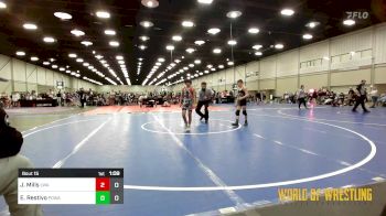 75 lbs Rr Rnd 5 - Jackson Mills, LWA 14U vs Evan Restivo, POWA 14U