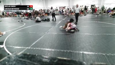 84 lbs Round 3 (6 Team) - Declan Smith, Panhandle Pitbulls vs Lincoln Heywood, Slate Wrestling Academy