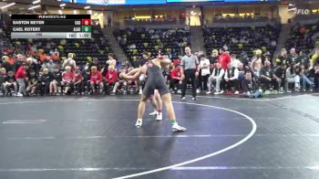 190 lbs Quarterfinal - Cael Rotert, Algona vs Easton Beyer, Clarion-Goldfield-Dows