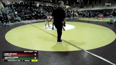 175 lbs Quarterfinal - Ashton Lassig, Temecula Valley vs Jude Holiday, Esperanza