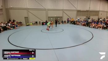 180 lbs Placement Matches (8 Team) - Sienna Martinez, Kansas vs August Rottmann, Illinois