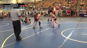 80 lbs Cons. Round 3 - Kalan McCutcheon C4, Diamond Wrestling Academy vs Liam Scott SW-, Western Brown Youth Wrestling
