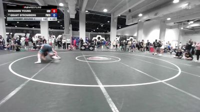 U20 Freestyle FS - 125 lbs Champ. Round 1 - Benjamin Young, Gold Rush Wrestling vs Grant Stromberg, Panther Wrestling Club RTC