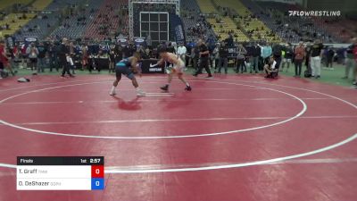 61 kg Final - Tyler Graff, TMWC/NJRTC vs Daniel DeShazer, Gopher Wrestling Club - RTC