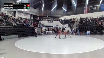 149 lbs Cons. Round 3 - Donte Lopez, Oklahoma Wesleyan vs Diego Gauna, Unattached