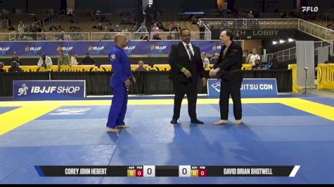 David Brian Shotwell vs Corey John Hebert 2026 Pan Jiu Jitsu IBJJF Championship
