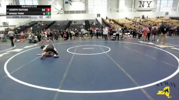 124 lbs Cons. Round 5 - Joseph Rafuse, Club Not Listed vs Ethan York, 518 Grapplers