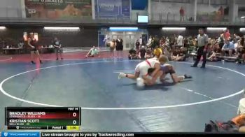 140 lbs Cons. Semis (16 Team) - Kristian Scott, NOLA Black vs Bradley Williams, Stronghold - Black