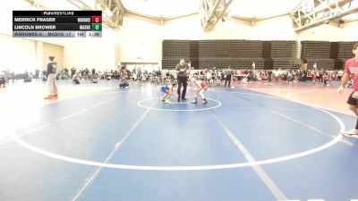 69 lbs Rr Rnd 7 - Merrick Fraser, Warhawks Wrestling Inc. ES vs Lincoln Brower, Mat Assassins White