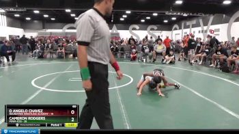 60 lbs Round 3 (8 Team) - D Angelo Chavez, Roundtree Wrestling Academy vs Cameron Rodgers, POWA (CO)