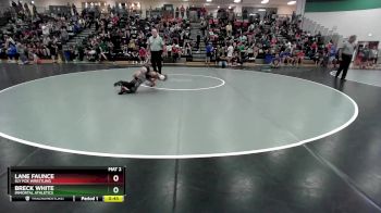 75 lbs Cons. Round 1 - Breck White, Immortal Athletics vs Lane Faunce, Sly Fox Wrestling