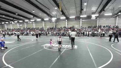 62 lbs Consi Of 4 - Zoey Larson, Silver Creek Scrappers vs Ysabel Gutierrez, Relentless