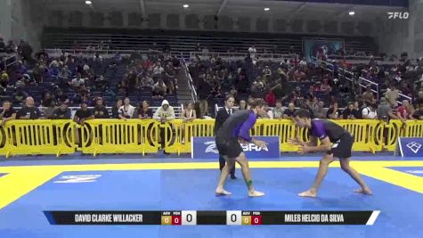 Miles Helcio Da Silva vs David Clarke Willacker 2025 Pan IBJJF Jiu-Jitsu No-Gi Championship