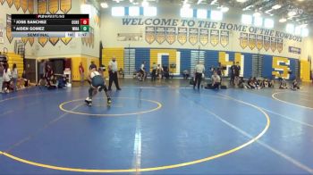 144 White Semifinal - JOSE SANCHEZ, Cypress Creek H S vs Aiden Gomez, Winter Haven