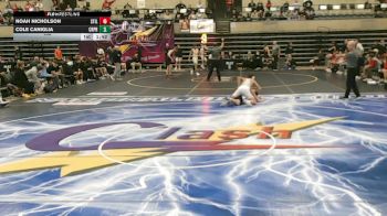 133 lbs Round 3 (4 Team) - Cole Caniglia, Creighton Prep, NE vs Noah Nicholson, Stillwater, MN