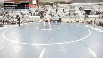 U20 Women - 76 lbs Semis - Stella Steigler, VA vs Genevieve An, GA