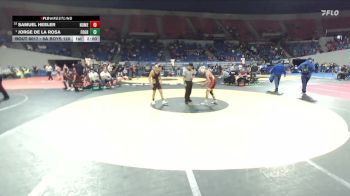 6A Boys 120 lbs Champ. Round 1 - Jorge De La Rosa, Forest Grove Boys vs Samuel Hesler, North Medford Boys