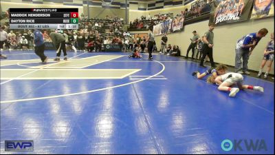 67 lbs Semifinal - Maddox Henderson, Standfast vs Dayton Rice, Husky WC