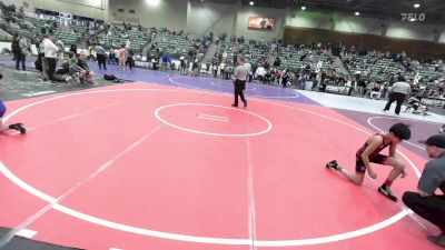 82 lbs Consolation - Jaxson Sanchez, Delta Wrestling Club vs Caleb Olson, Anderson Attack WC