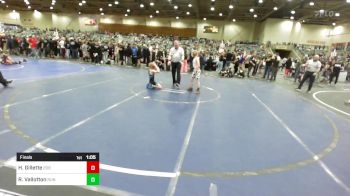 81 lbs Final - Holden Gillette, 208 Spartans vs Riot Vallotton, Run To Danger