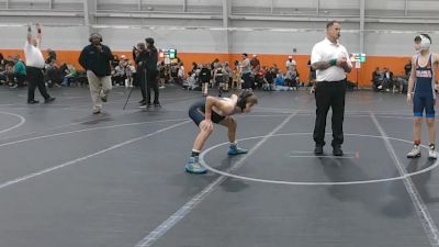 92-96 lbs Cons. Semi - Keegan Kruger, St. Ignatius Wilcats vs Channing Uriostegui, CP Wrestling Academy