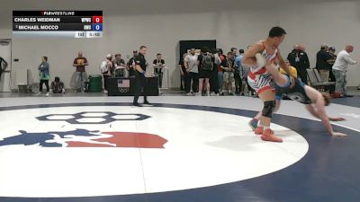 125 kg Champ. Rd Of 32 - Charles Weidman, West Point Wrestling Club vs Michael Mocco, Hawkeye Wrestling Club