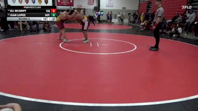 285 lbs Round 5 - Juan Lopez, Mount Pleasant vs Eli Mcgriff, PCM, Monroe