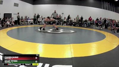 70 lbs Round 2 (6 Team) - Chasen Burke, Rebellion vs Kolby Pitzen, Team Ohio