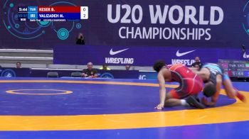 57 kg 1/8 Final - Bekir Keser, Turkiye vs Milad Jahangir VALIZADEH, Iran