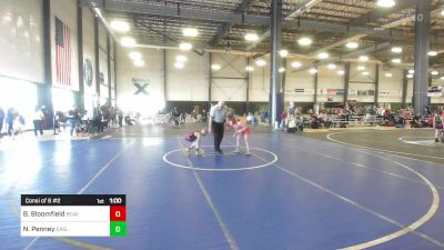 73 lbs Consi Of 8 #2 - Bennett Bloomfield, Beaver Dam Wrestling Club vs Nolan Penney, Eagle Point Youth