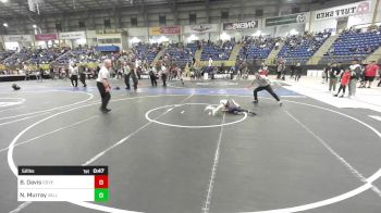 52 lbs Final - Bryer Davis, Dove Creek vs Nolan Murray, Valley Bad Boys