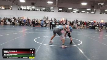 152 lbs Champ. Round 1 - Nathan Bowen, Roundtree WA vs Findley Smout, Wave WC