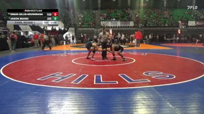 7A 138 lbs Cons. Round 1 - Emani Gillis-nduwimana, Florence vs Jason Mahdi, James Clemens HS